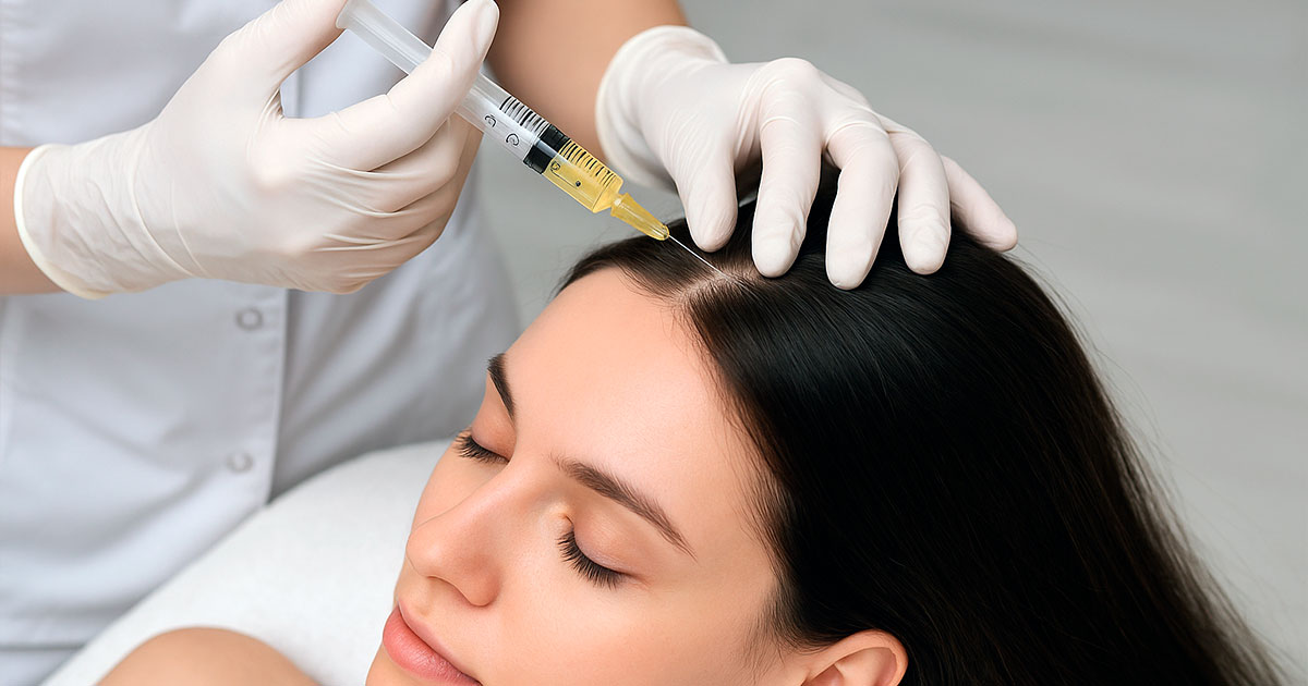 Шелковистые волосы 